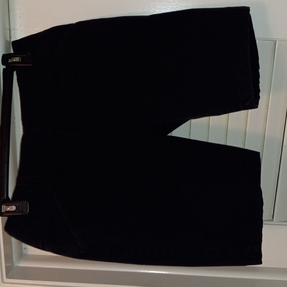 Very black comfy shorts